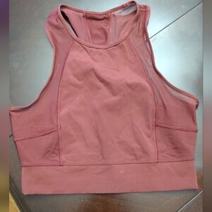 Women's Lululemon Spiced Chia Savannah Laser Speed Train Tank Top T Shirt